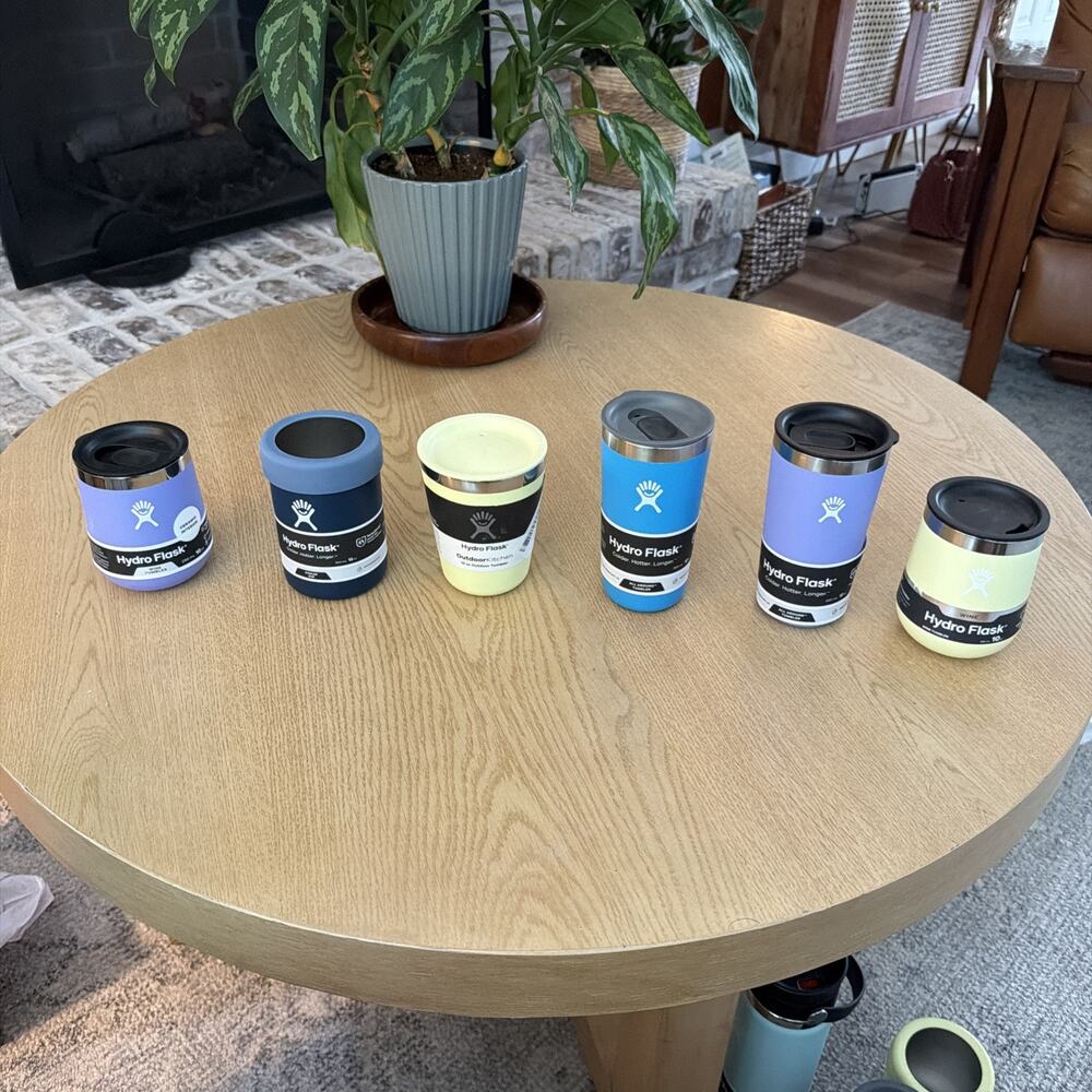 Bundle Of 7 Small Hydro Flask Tumbler Cups